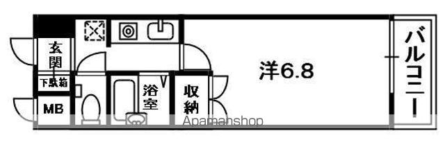 シャルマンM卓暁の間取り写真