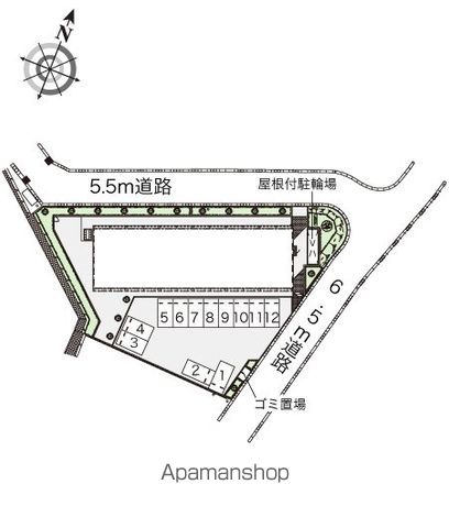 レオネクストかよいちょう 104 ｜ 福岡県糟屋郡粕屋町駕与丁２丁目5-16（賃貸アパート1LDK・1階・51.91㎡） その20