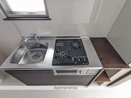 新富町セゾンヴェール[1K/25.77m2]のキッチン