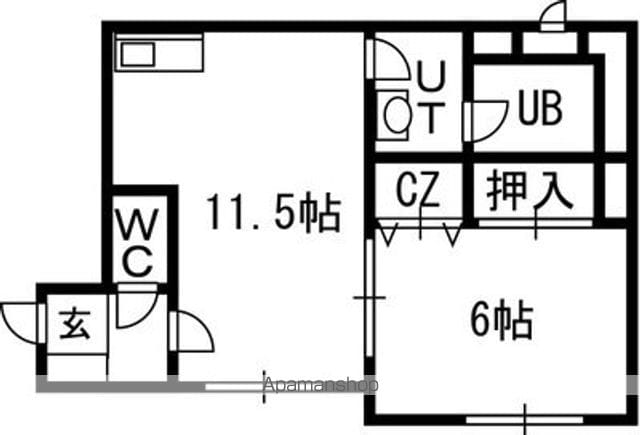 スカイヒルズN15の間取り写真