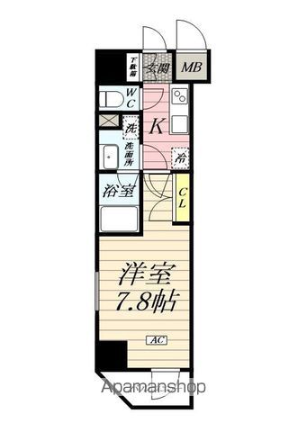 ラグゼナ平塚の間取り写真