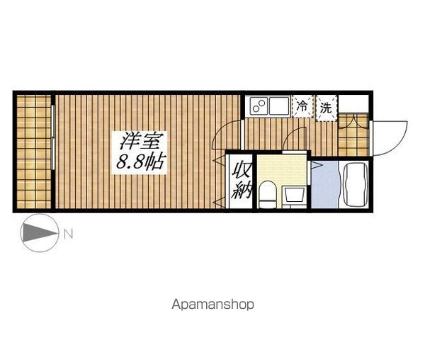 昭島市朝日町のマンションの間取り