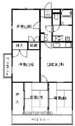 ＡＬＬＥＳＴ香椎の間取り