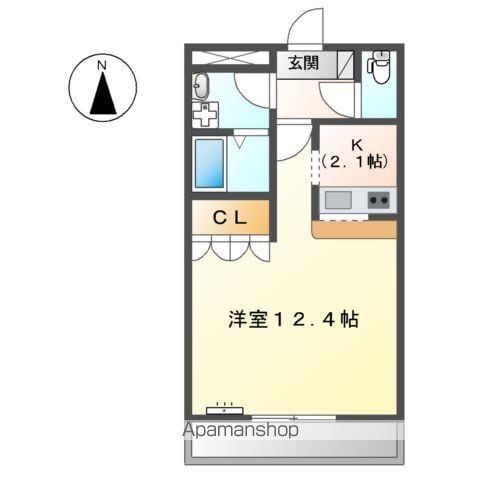 アーバンハイム春日の間取り写真