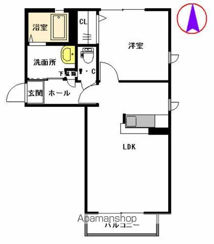 コオリナ A棟の間取り写真