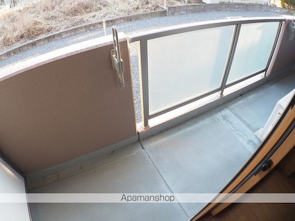 ガーデンアネシス[1LDK/31m2]のバルコニー