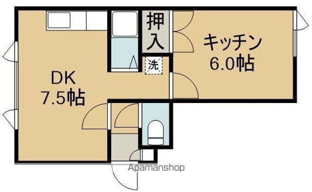 シェラトン美原の間取り写真
