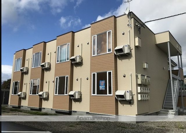 河東郡上士幌町字上士幌のアパートの外観1