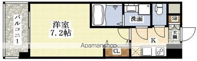 S−RESIDENCE新大阪WESTの間取り写真