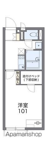 レオネクストSAIRIN十四の間取り写真