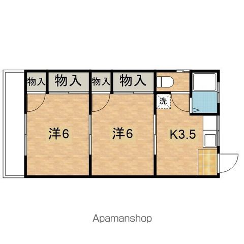 イワサワビルの間取り写真