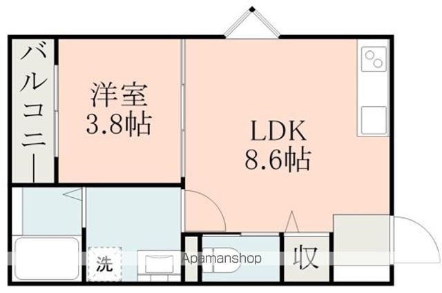 ラヴィ南高江の間取り写真