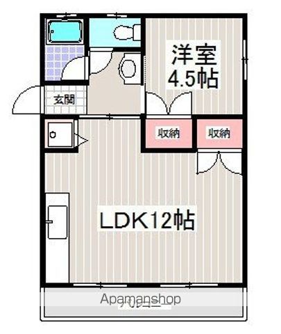 井上ハイツの間取り写真