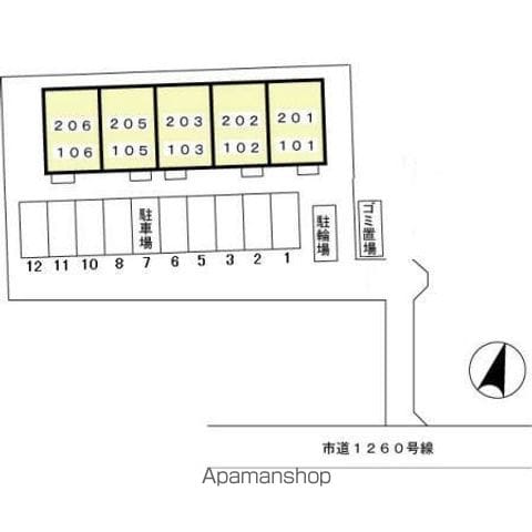 ローズパレス 102 ｜ 千葉県野田市山崎1688-3（賃貸アパート1LDK・1階・40.07㎡） その24