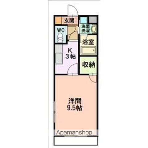 荒池シティーハウスの間取り写真