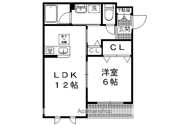 LA SORTIEの間取り写真
