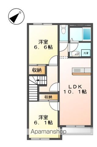 メルヴェールの間取り写真