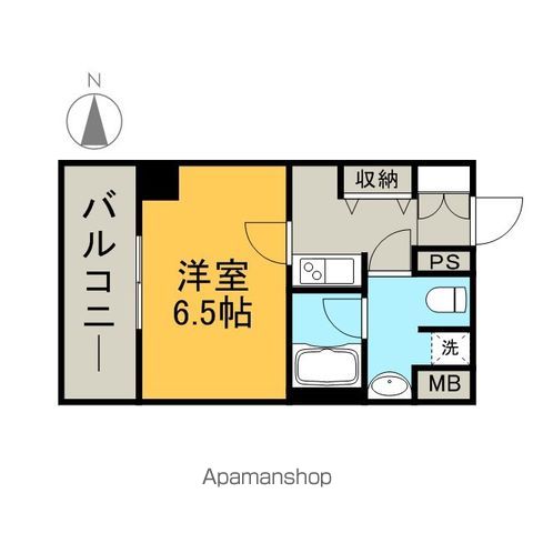レジディア高岳の間取り写真
