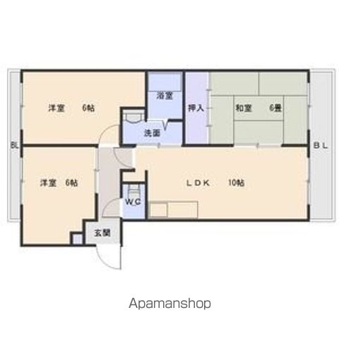 レジデンツ菩提樹の間取り写真