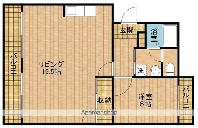 レジデンス曳馬の間取り写真