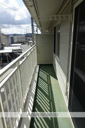 夢咲きの里　Ｄ[1R/40.36m2]のバルコニー