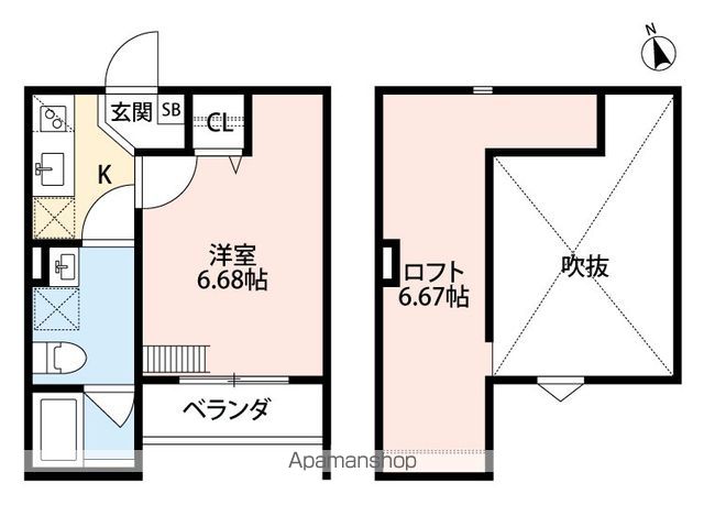 GRANDE MARE 堺東の間取り写真