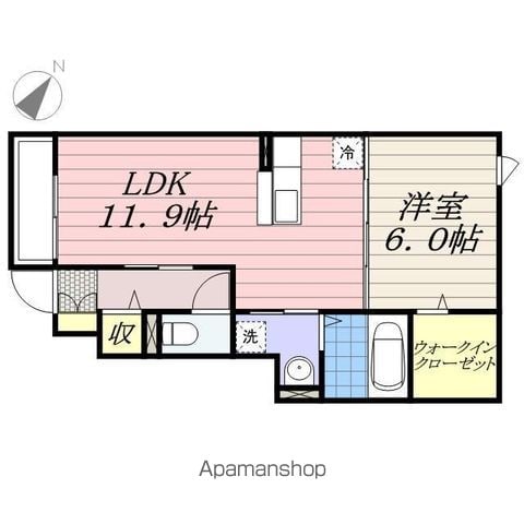 ボヌールヴィーの間取り