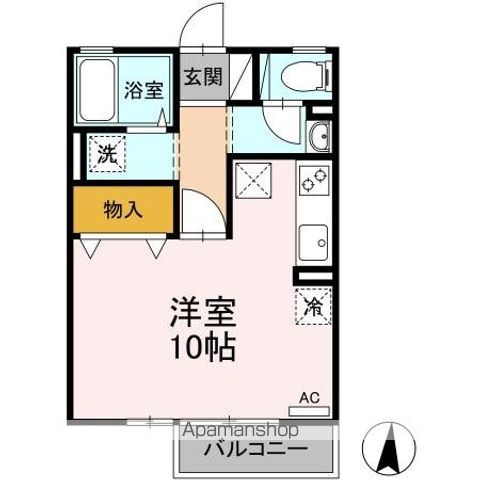 セジュール・アイ Aの間取り写真