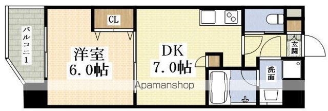 スプランディッド新大阪IIIの間取り写真
