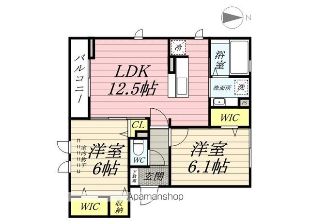 昭島市宮沢町２丁目&nbsp;3階建&nbsp;築11年のイメージ