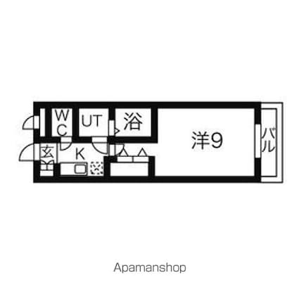 愛知県知多郡東浦町大字藤江字荒子[1R/27.45m2]の間取図