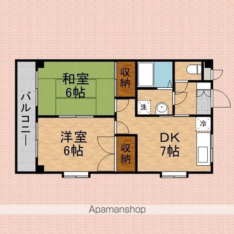 ロイヤルパレスの間取り写真