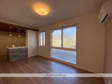 ユニヴェールⅡ　Ａ棟[1LDK/43.93m2]のリビング・居間