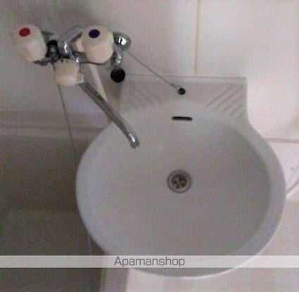 千葉県松戸市和名ケ谷[1K/26.49m2]の洗面所