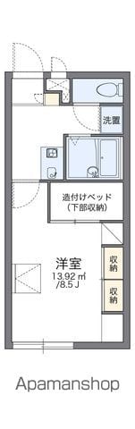 レオパレスコンフォールの間取り写真