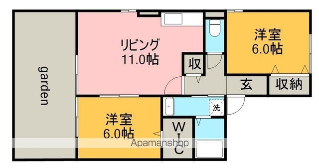 コージーコートの間取り写真