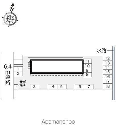 レオパレスステージ 206 ｜ 静岡県浜松市中央区丸塚町53-1（賃貸アパート1K・2階・23.18㎡） その24