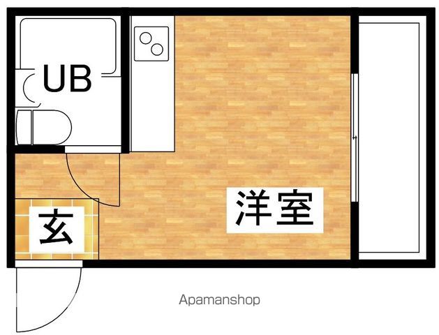 メゾン木川の間取り写真