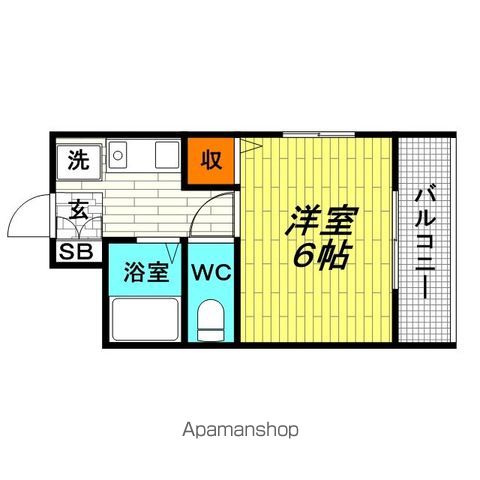 オウルハウス服部豊町の間取り写真