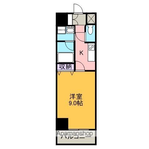 カーサビアンカ東岡崎の間取り写真