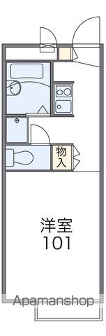 レオパレス湘南ハイム 204 ｜ 神奈川県茅ヶ崎市松林１丁目15-3（賃貸アパート1K・2階・19.87㎡） その2