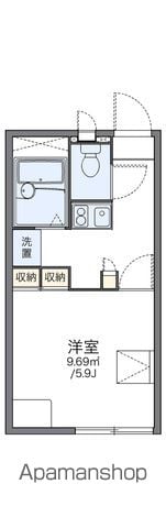 レオパレスMACS INAMIの間取り写真