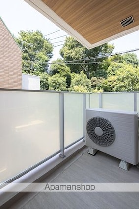 イプセ白金[2LDK/48.62m2]のバルコニー