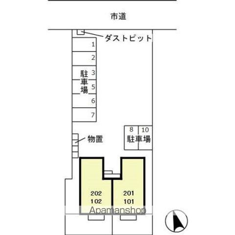 ＴＯＴＯＲＯ 102 ｜ 岐阜県岐阜市道三町56-2（賃貸アパート1LDK・1階・45.80㎡） その18