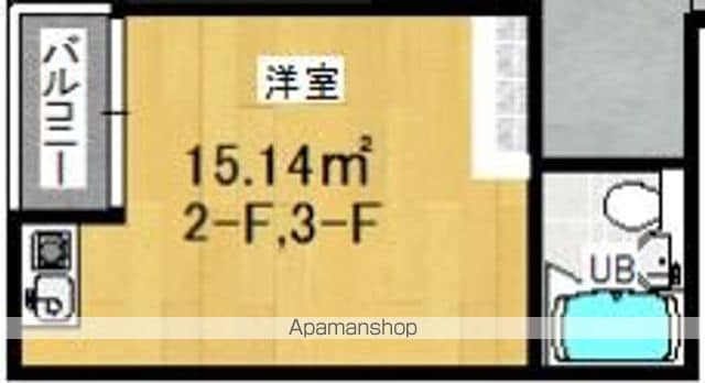 プレアール長居公園Ⅲ 3-F｜大阪府大阪市住吉区長居３丁目(賃貸マンション1R・3階・12.67㎡)の写真 その2