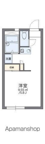 レオパレス北初富の間取り写真