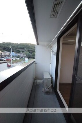 グリーンウッドⅡ[1K/18.84m2]のバルコニー