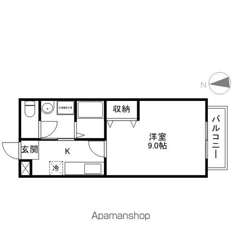 プレステージ参番館の間取り写真
