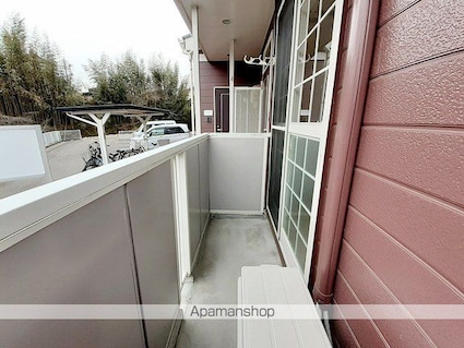 プロムナード[2DK/47.93m2]のバルコニー