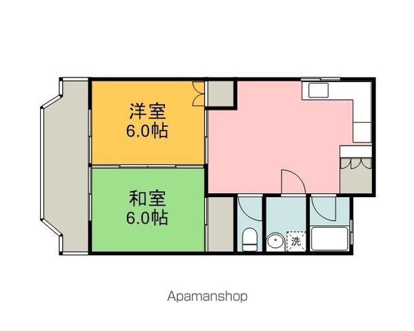日興マンションB棟の間取り写真